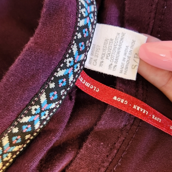 Element Purple Sleeveless A-Line Fit & Flare Summer Dress Sundress Cut-Out - Picture 6 of 8